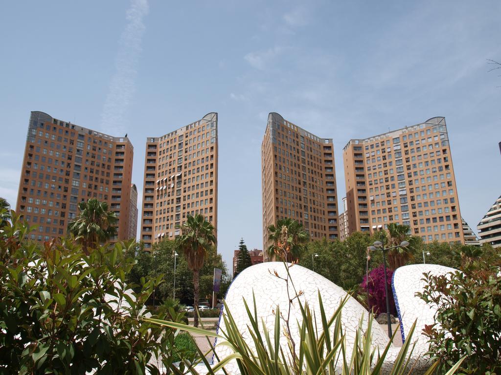 Апартаменты Apartup L'Umbracle Валенсия Экстерьер фото